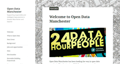 Desktop Screenshot of opendatamanchester.org.uk